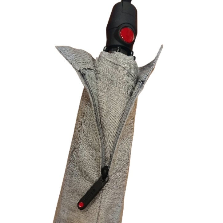 Doppler Knirps T200 medium duomatic melange grey